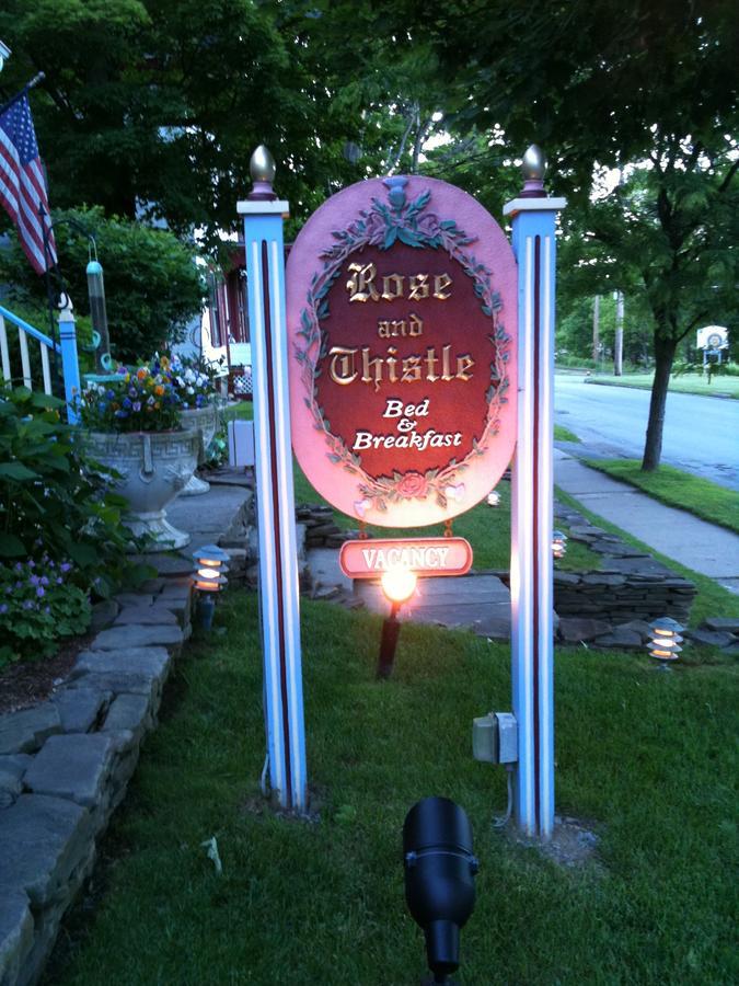 Rose & Thistle Bed & Breakfast Cooperstown Eksteriør billede